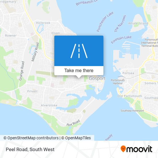 Peel Road map