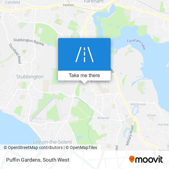 Puffin Gardens map
