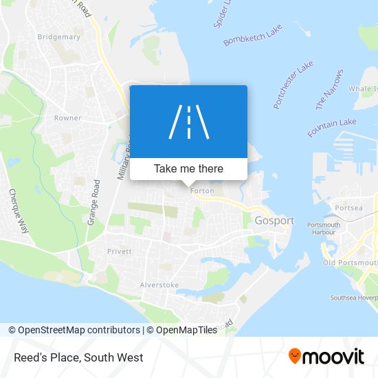 Reed's Place map