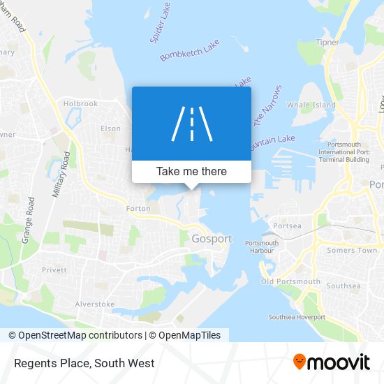 Regents Place map
