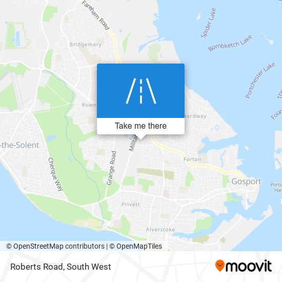 Roberts Road map