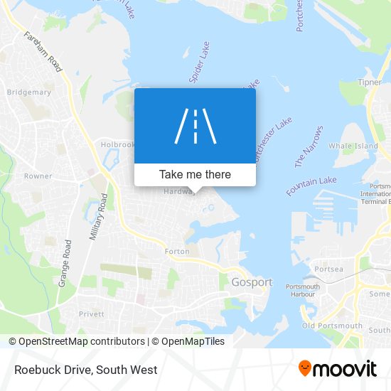 Roebuck Drive map