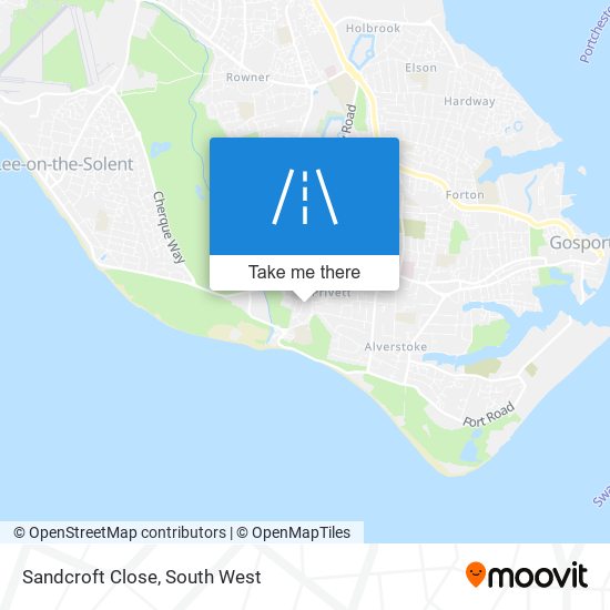 Sandcroft Close map