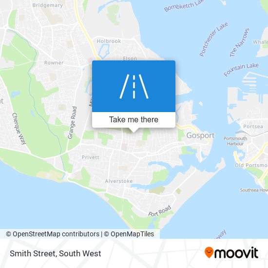 Smith Street map