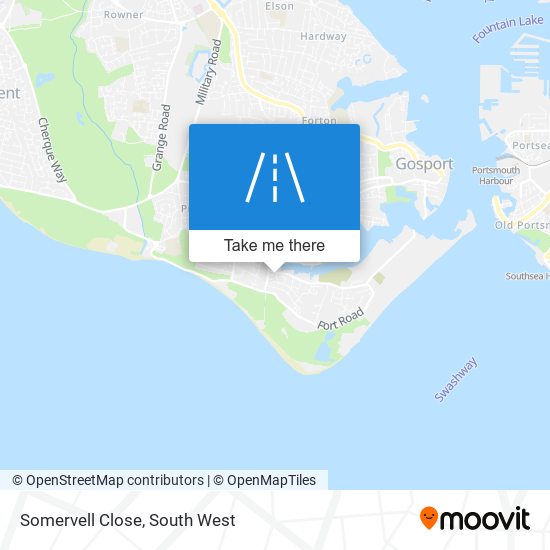 Somervell Close map