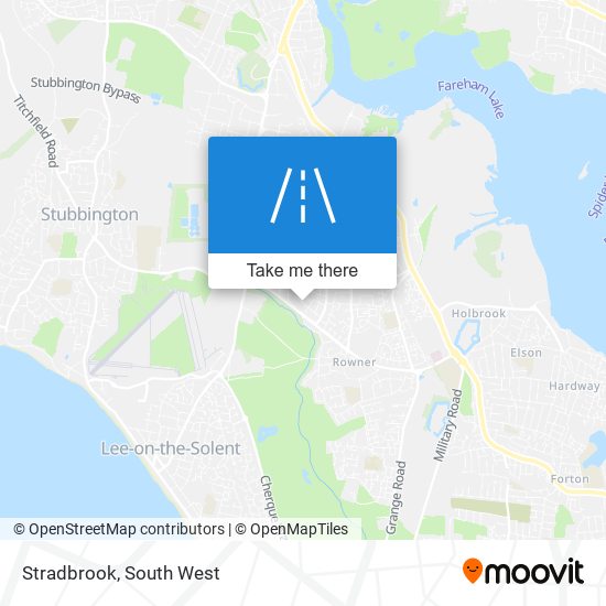Stradbrook map