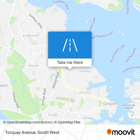 Torquay Avenue map