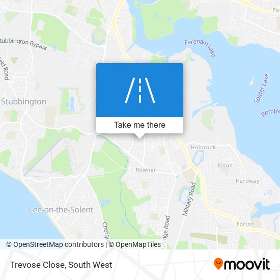Trevose Close map