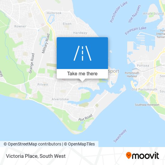 Victoria Place map