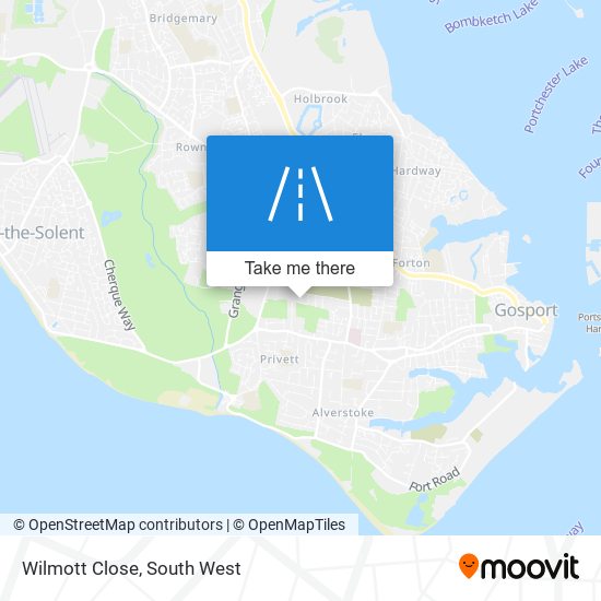 Wilmott Close map