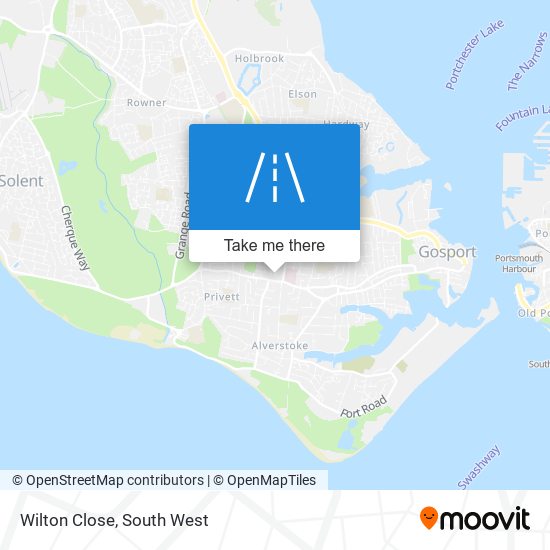 Wilton Close map