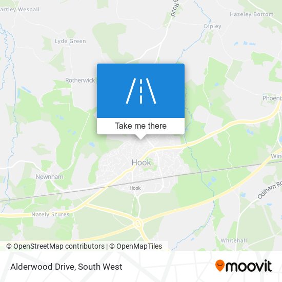 Alderwood Drive map
