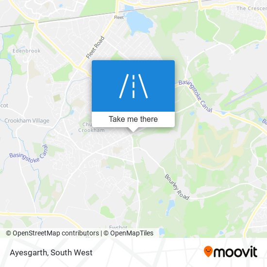 Ayesgarth map
