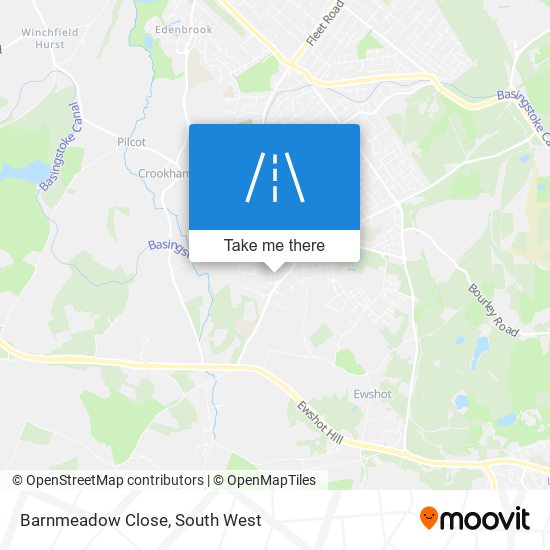 Barnmeadow Close map