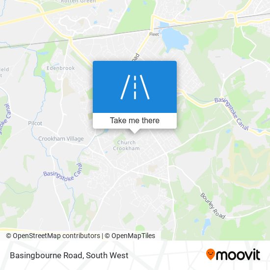 Basingbourne Road map