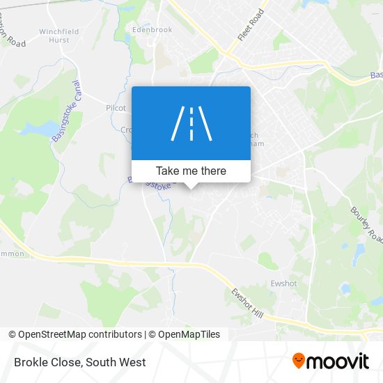 Brokle Close map