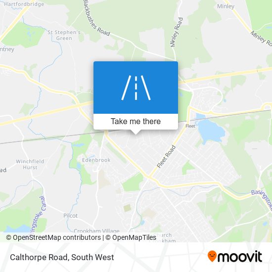 Calthorpe Road map