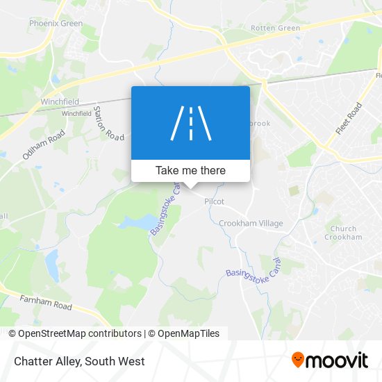 Chatter Alley map