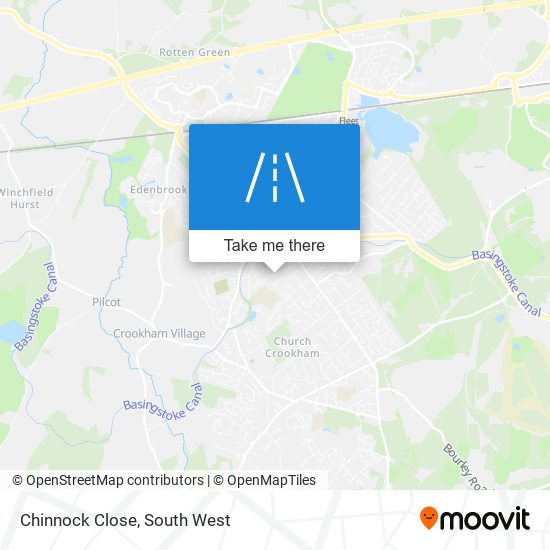 Chinnock Close map