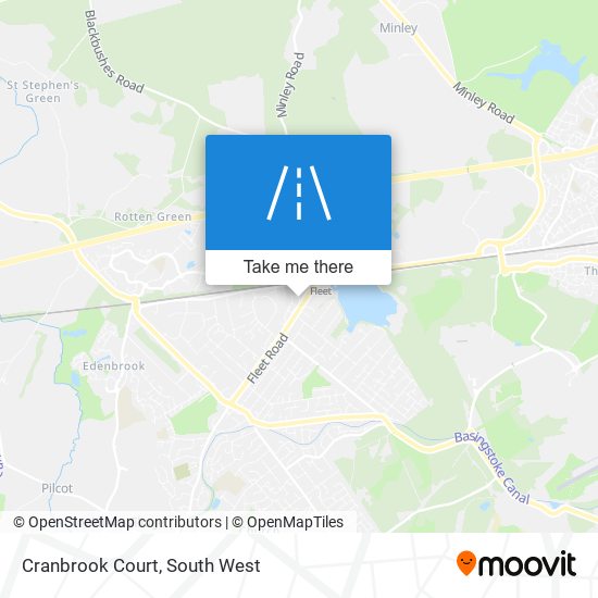 Cranbrook Court map