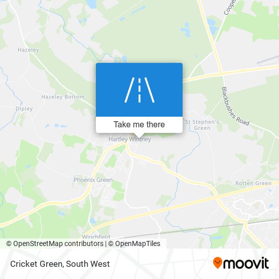 Cricket Green map