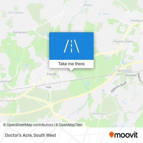 Doctor's Acre map