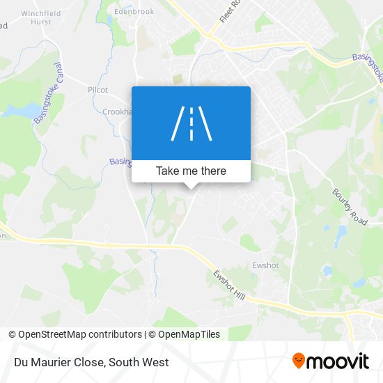 Du Maurier Close map