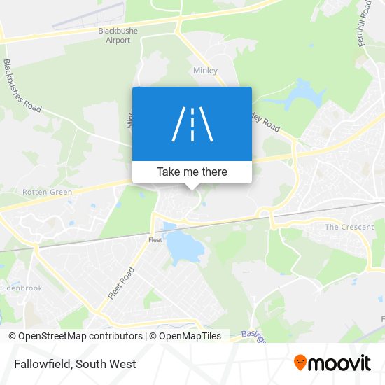 Fallowfield map