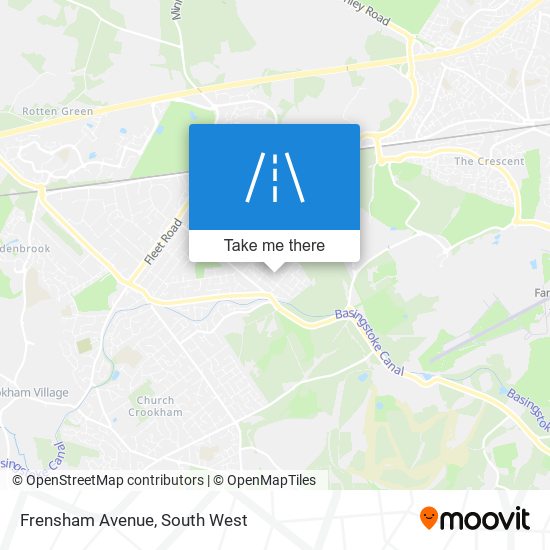 Frensham Avenue map