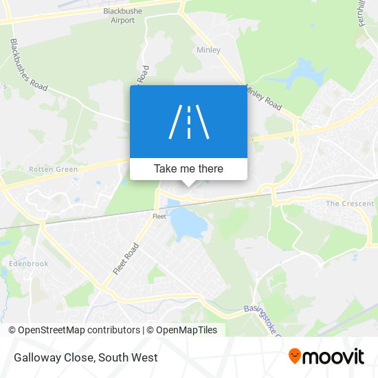 Galloway Close map