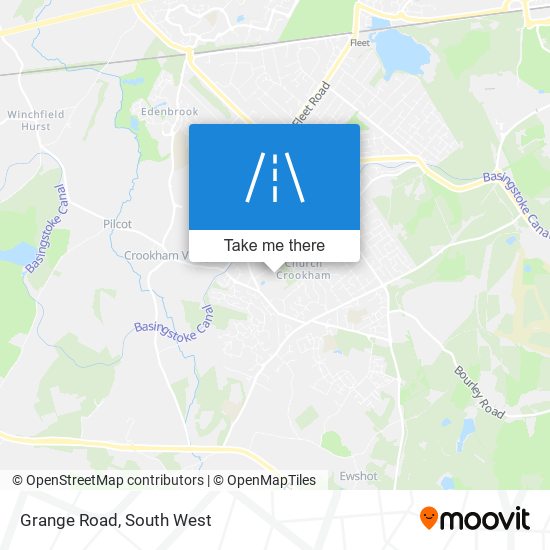 Grange Road map