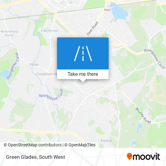 Green Glades map