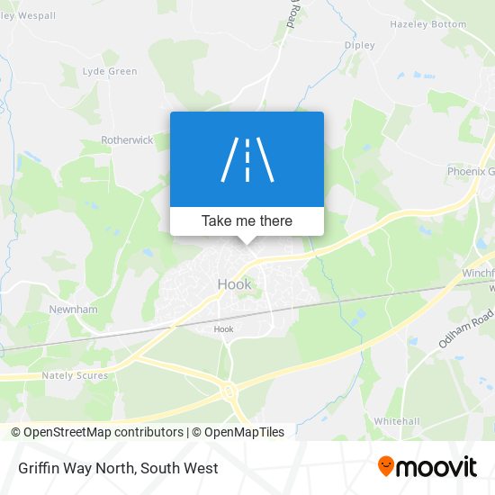 Griffin Way North map