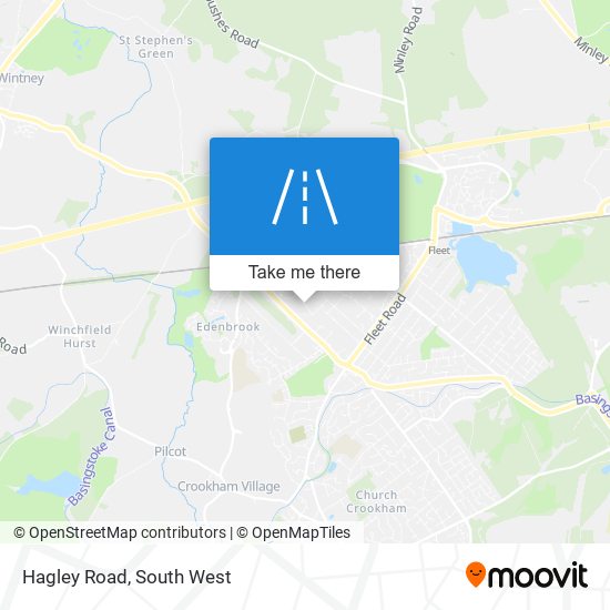 Hagley Road map