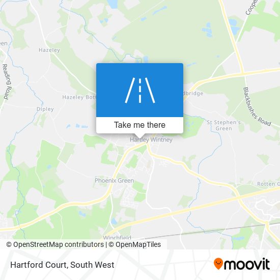 Hartford Court map