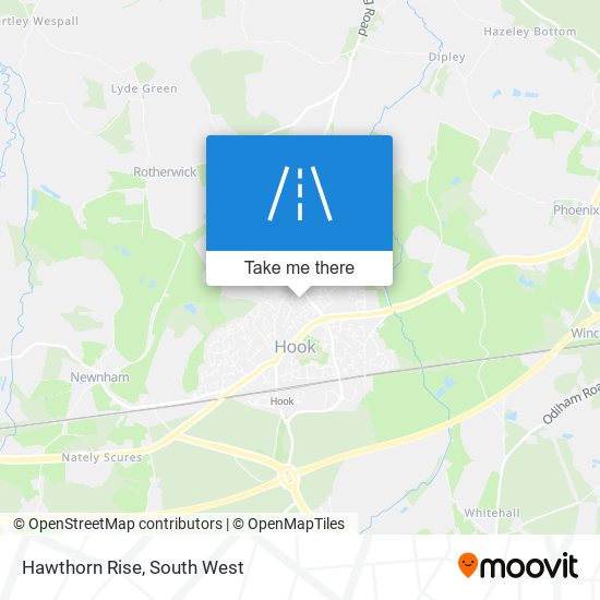 Hawthorn Rise map