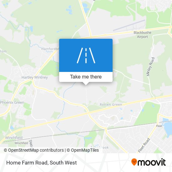 Home Farm Road map