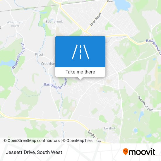 Jessett Drive map