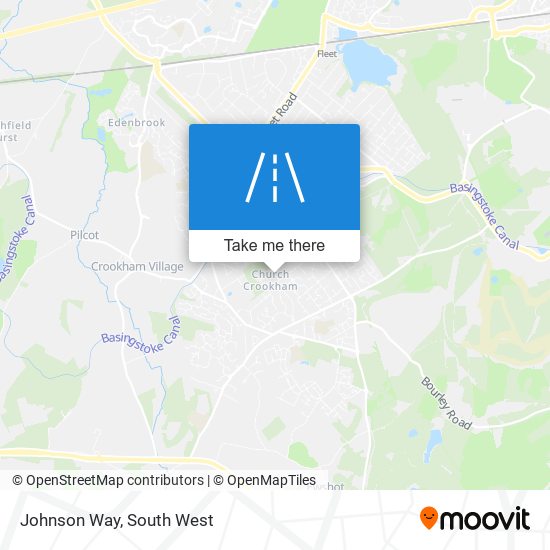 Johnson Way map