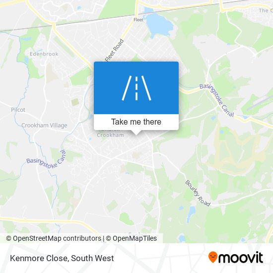 Kenmore Close map