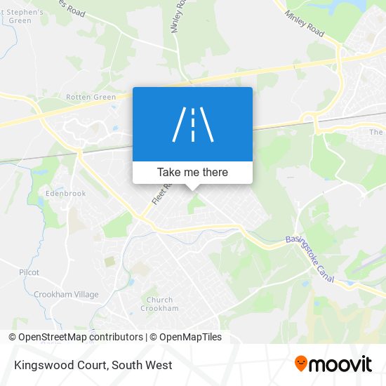 Kingswood Court map