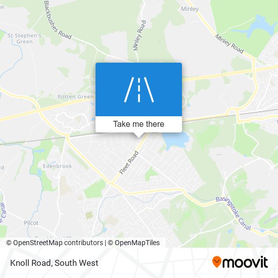 Knoll Road map