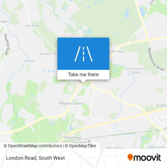 London Road map