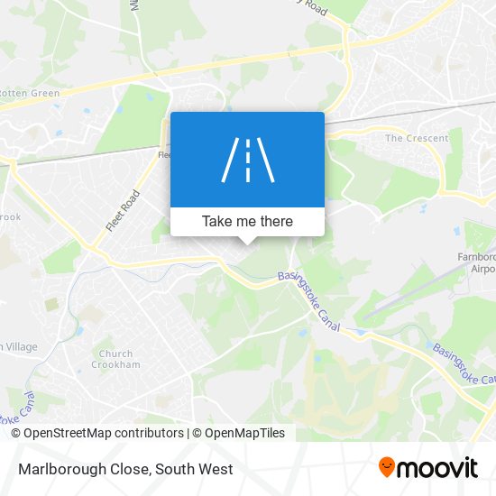 Marlborough Close map