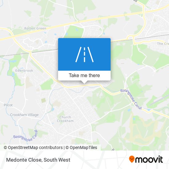 Medonte Close map