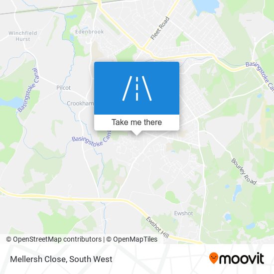 Mellersh Close map
