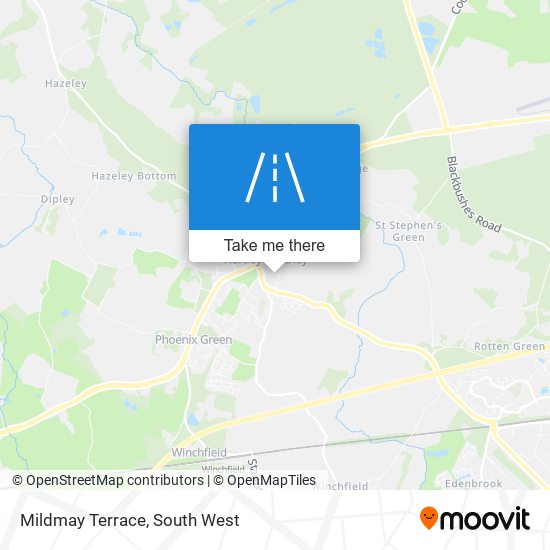 Mildmay Terrace map