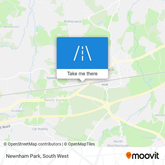 Newnham Park map