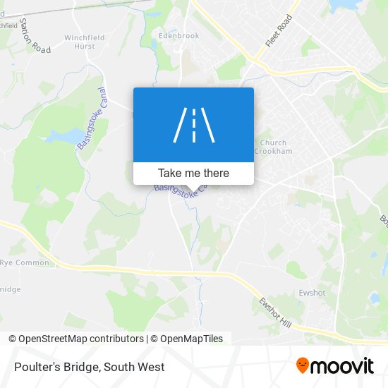 Poulter's Bridge map