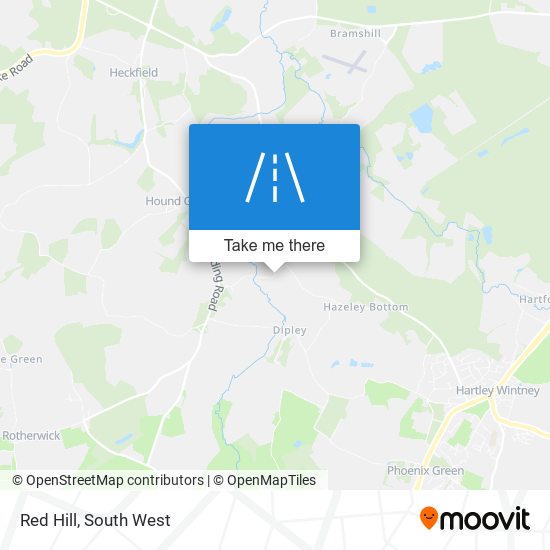 Red Hill map